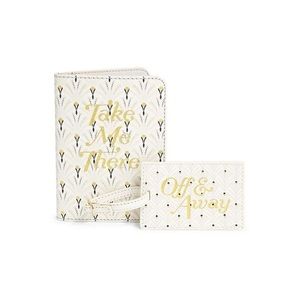 Anthropologie Jetsetter Passport and luggage tag